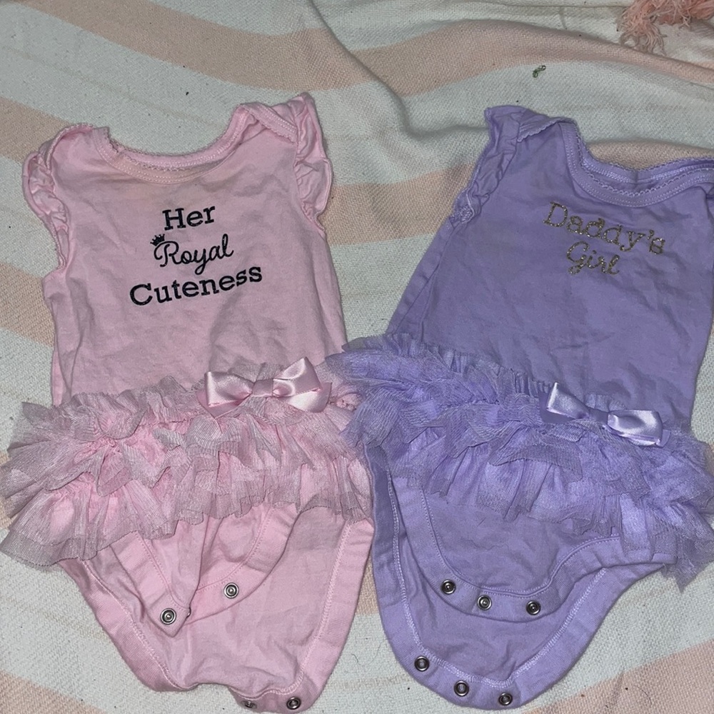 Children place shirts